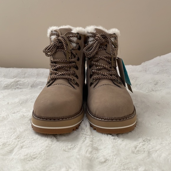 TOMS MOJAVE BOOTS GREY TAUPE - Picture 2 of 4